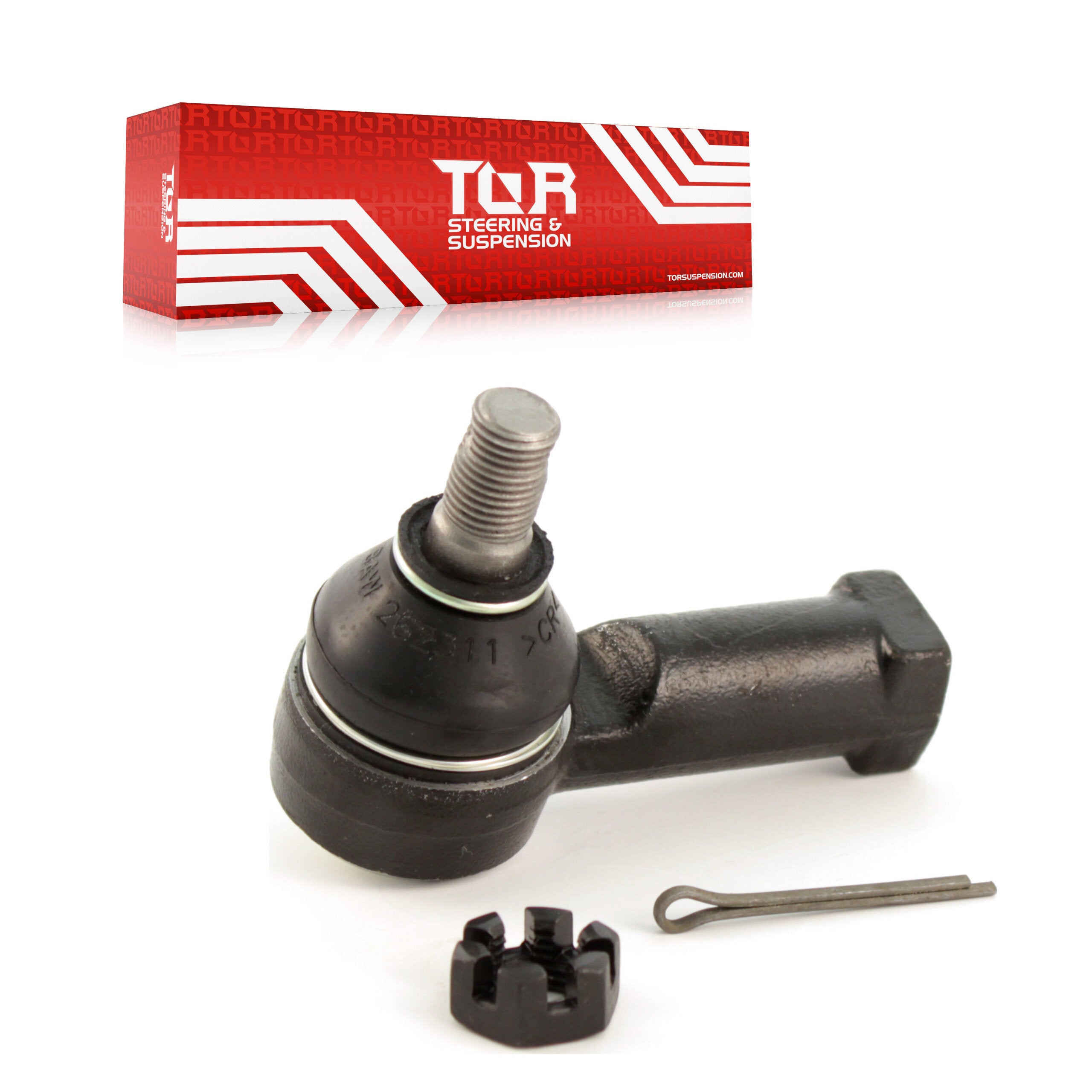 TOR TOR-ES800472 Steering Tie Rod End for 1985-2007 Suzuki Aerio, Suzuki Swift, Suzuki Esteem - Front Outer