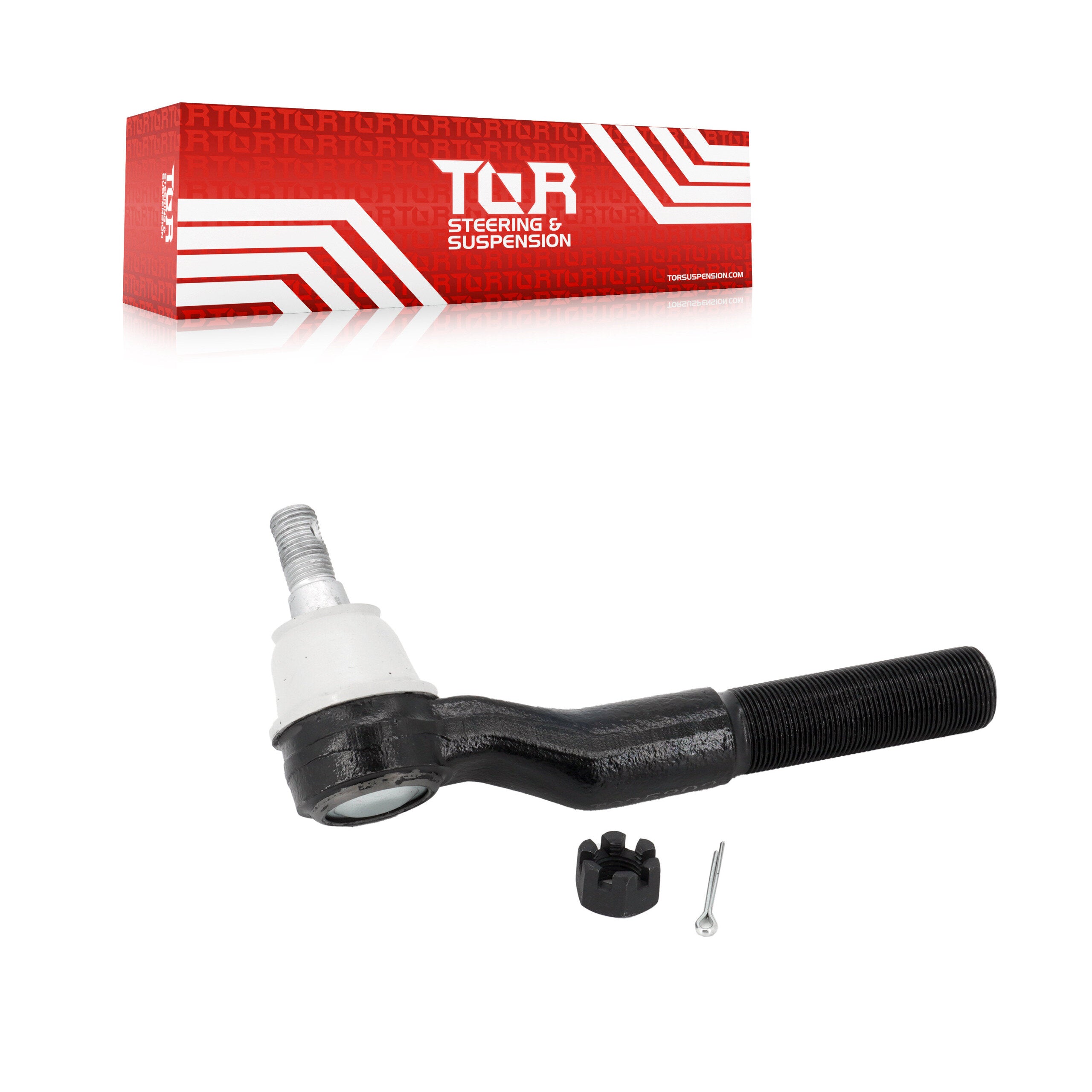 TOR TOR-ES800484 Steering Tie Rod End for 2008-2022 Ford F-250 Super Duty, Ford F-350 Super Duty - Front Outer