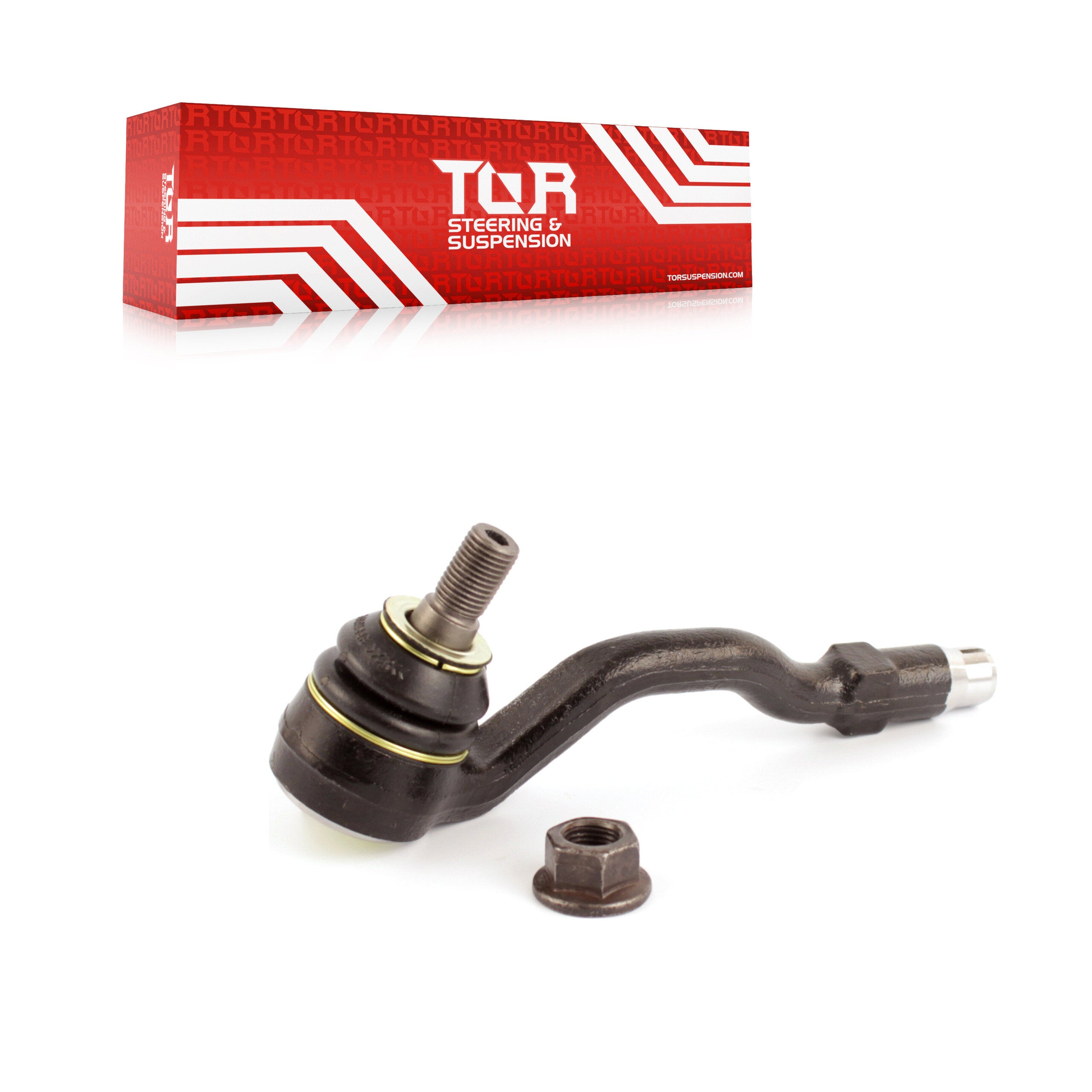 TOR TOR-ES800494 Steering Tie Rod End for 2004-2014 BMW X6, BMW X5, BMW X3 - Front Outer