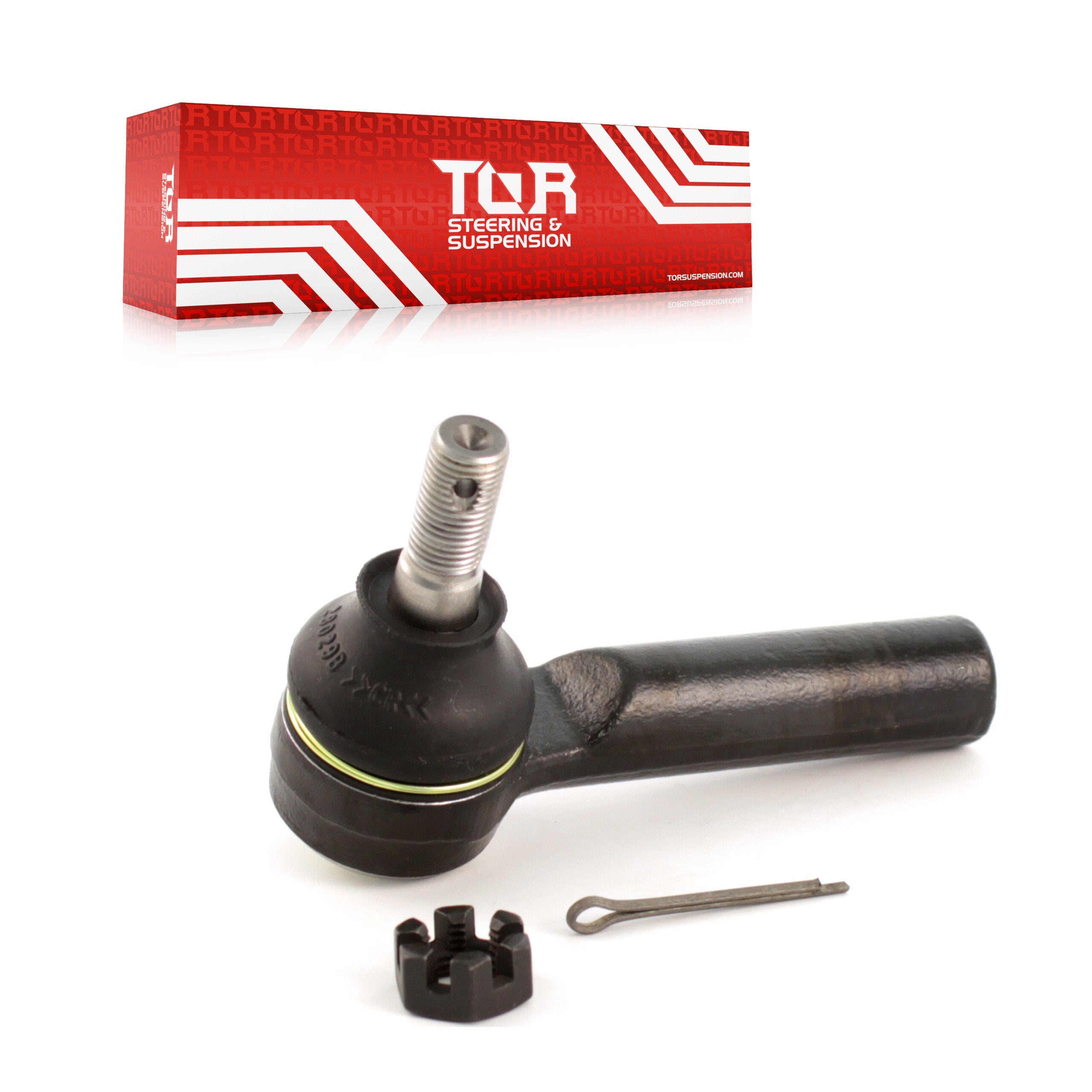 TOR TOR-ES800525 Steering Tie Rod End for 2009-2019 Toyota Corolla, Toyota Corolla iM, Pontiac Vibe - Front Outer
