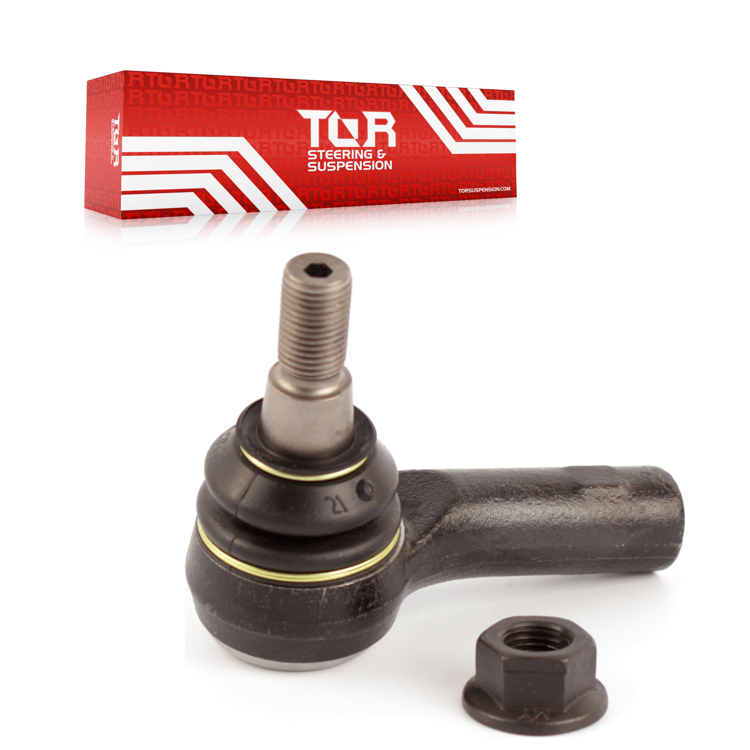 TOR TOR-ES800656 Steering Tie Rod End for 2003-2018 Porsche Cayenne, Audi Q7, Volkswagen Touareg - Front Right Outer