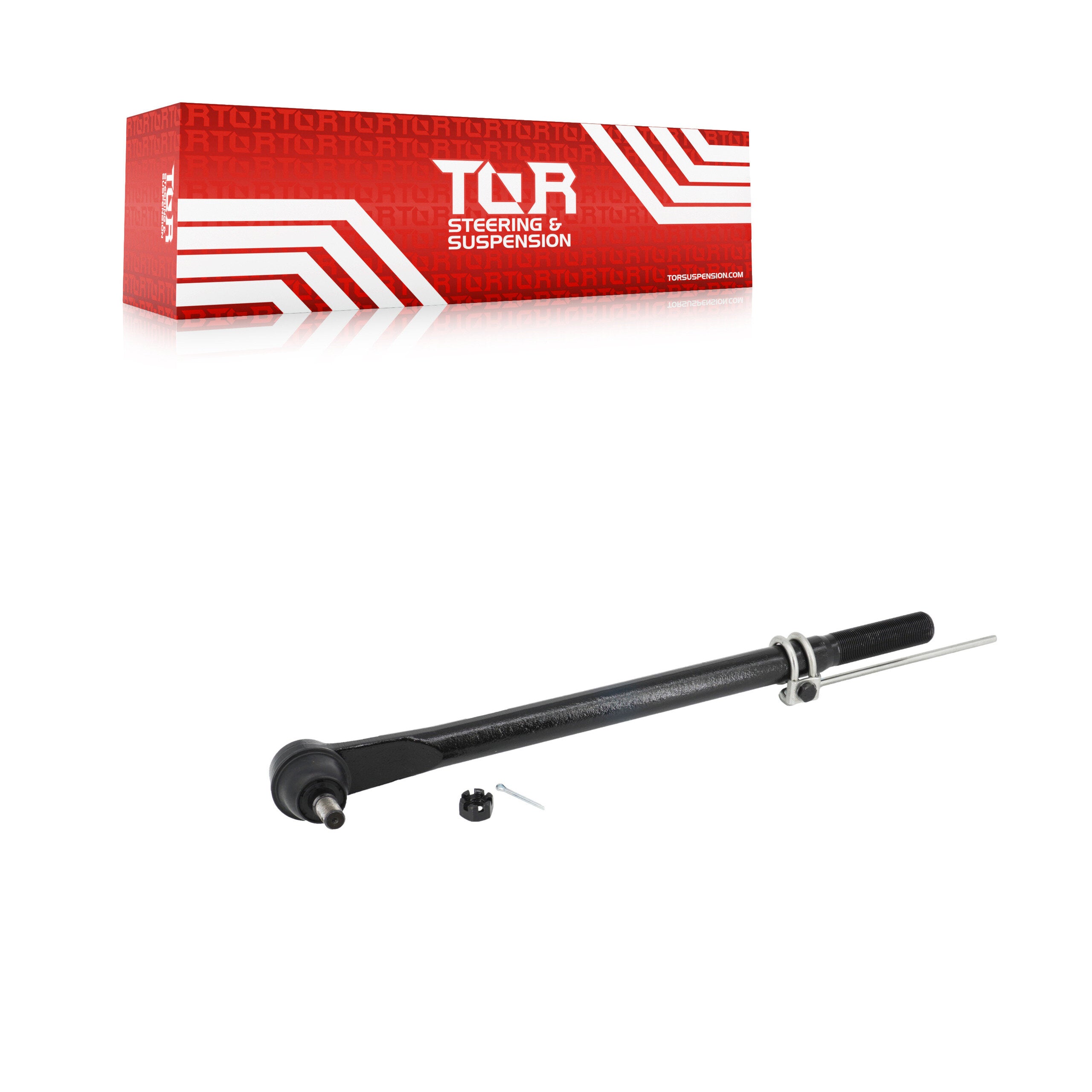 TOR TOR-ES800778 Steering Tie Rod End for 2011-2023 Ford F-250 Super Duty, Ford F-350 Super Duty - Front Left Inner
