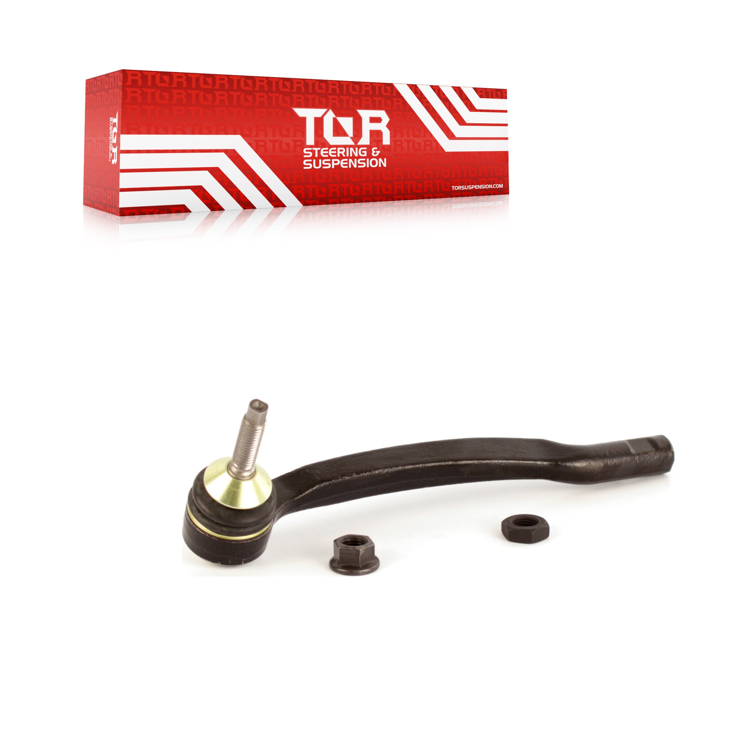 TOR TOR-ES800858 Steering Tie Rod End for 2001-2014 Volvo XC70, Volvo XC90, Volvo V70 - Front Left Outer