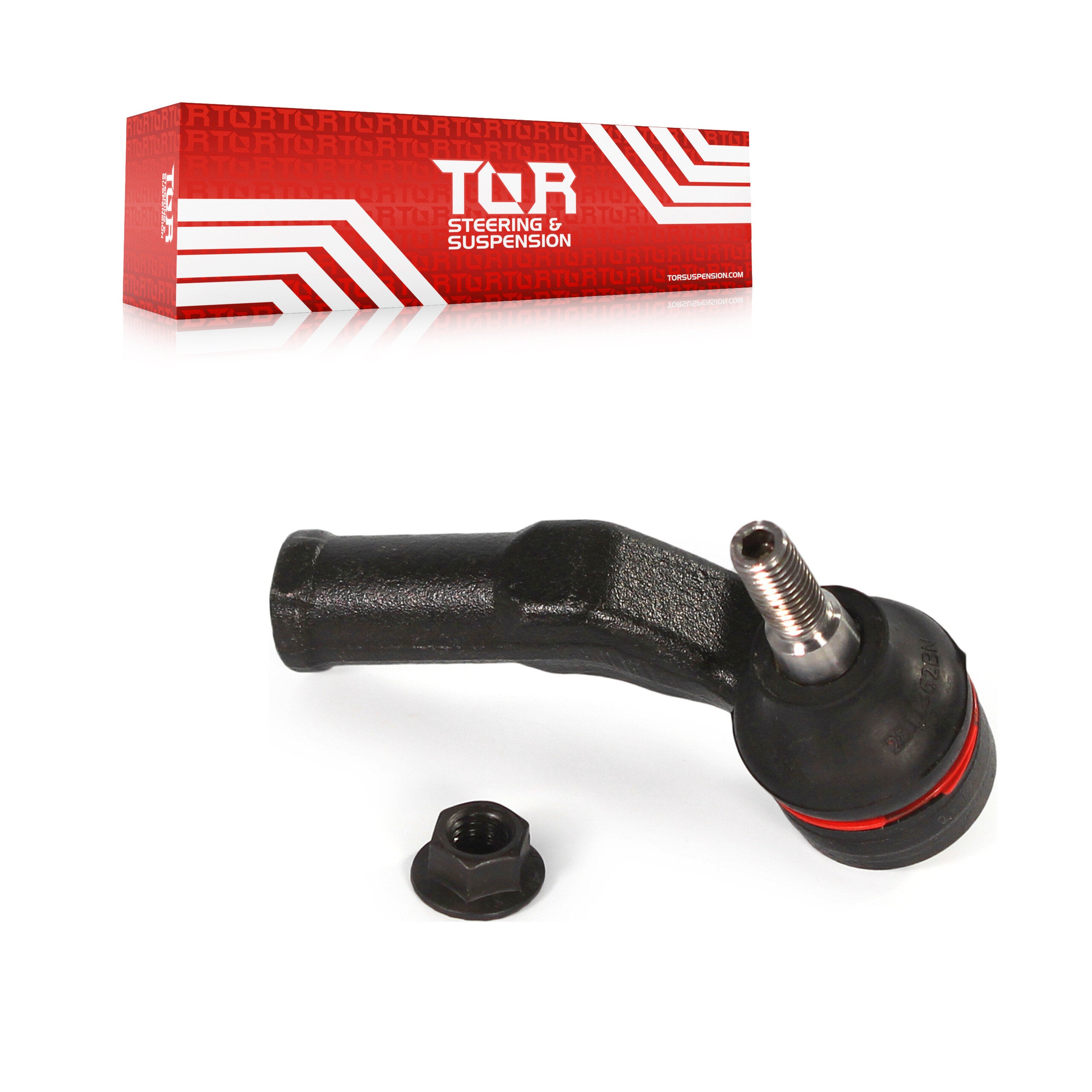 TOR TOR-ES800860 Steering Tie Rod End for 2004-2013 Volvo C30, Volvo C70, Volvo S40 - Front Right Outer