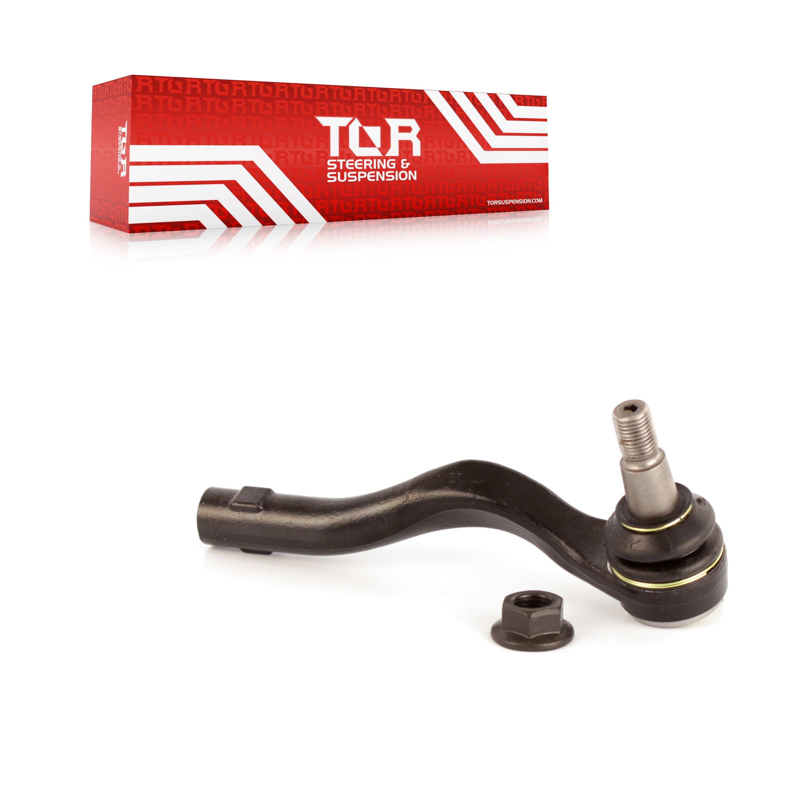 TOR TOR-ES800863 Steering Tie Rod End for 2008-2018 Mercedes-Benz E400, Mercedes-Benz C300, Mercedes-Benz E350 - Front Left Outer
