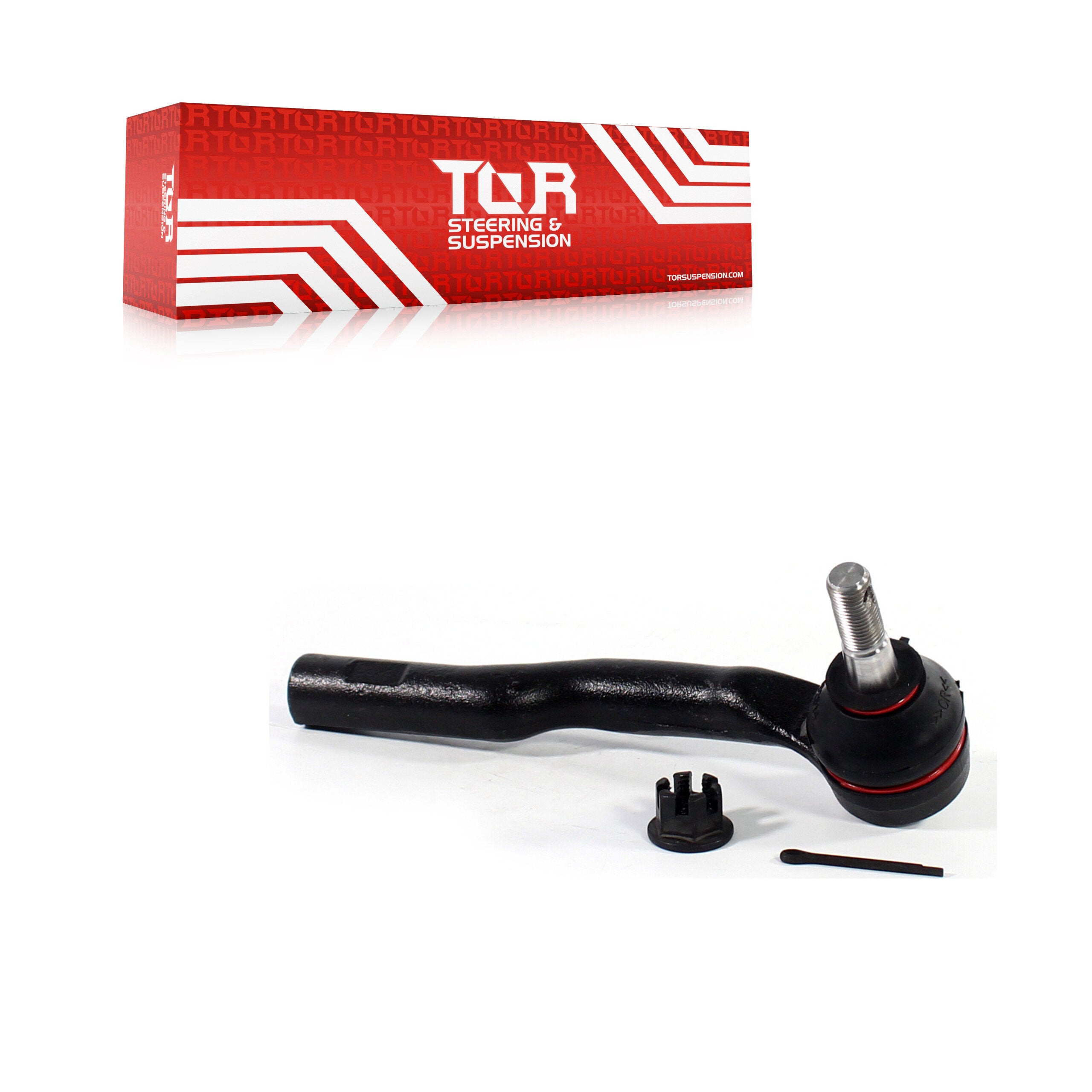 TOR TOR-ES801062 Steering Tie Rod End for 2014-2018 Mazda 3, Mazda 3 Sport, Mazda 6 - Front Right Outer