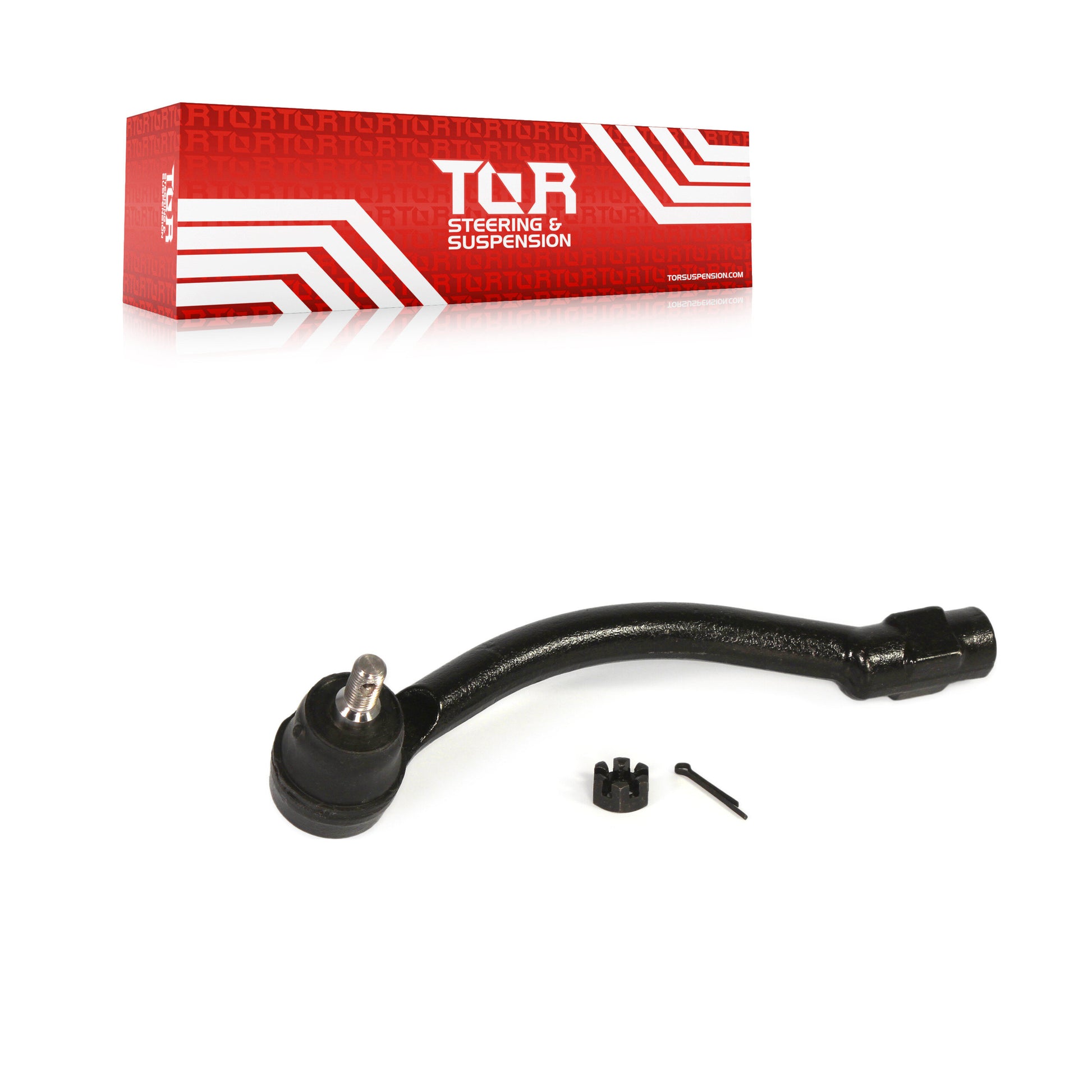 TOR TOR-ES801074 Steering Tie Rod End for 2011-2019 Kia Soul EV, Kia Soul, Hyundai Elantra - Front Left Outer