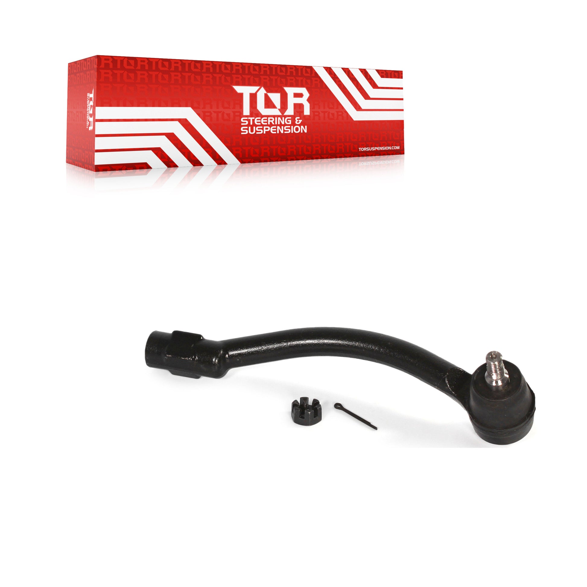 TOR TOR-ES801075 Steering Tie Rod End for 2011-2019 Kia Soul EV, Kia Soul, Hyundai Elantra - Front Right Outer