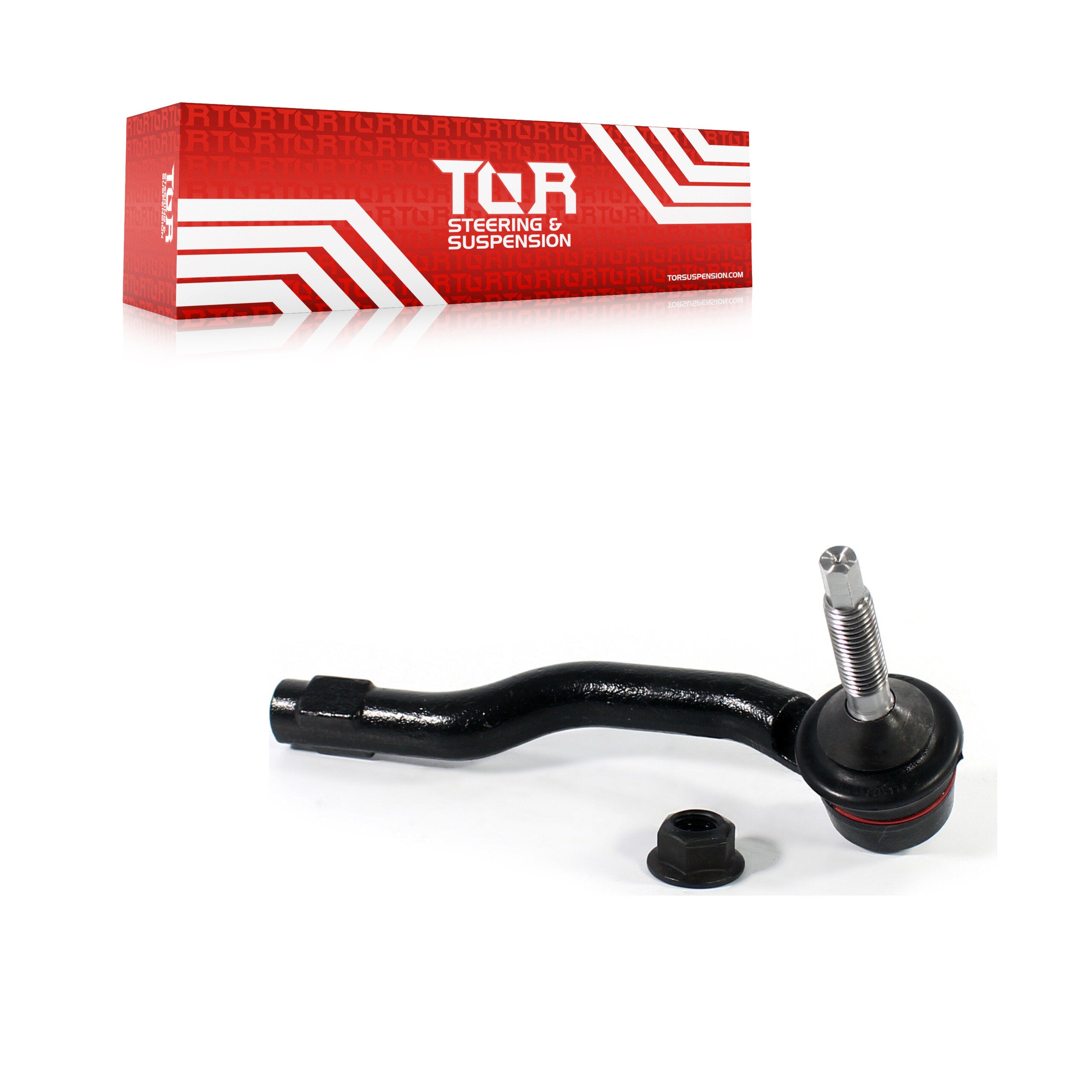TOR TOR-ES801109 Steering Tie Rod End for 2013-2024 Ford Police Responder Hybrid, Ford SSV Plug-In Hybrid, Lincoln Nautilus - Front Right Outer