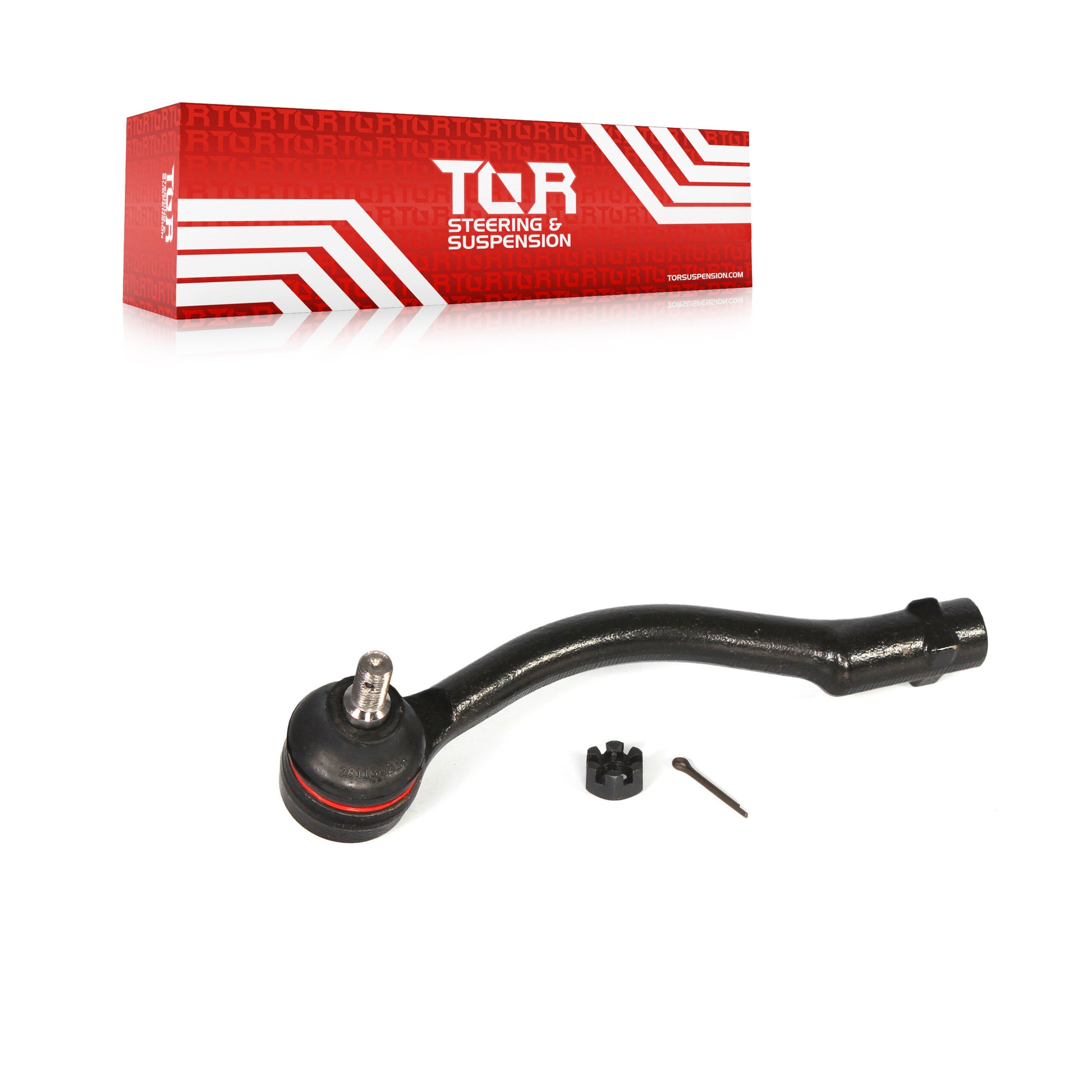 TOR TOR-ES801130 Steering Tie Rod End for 2012-2017 Kia Rio, Hyundai Accent - Front Left Outer