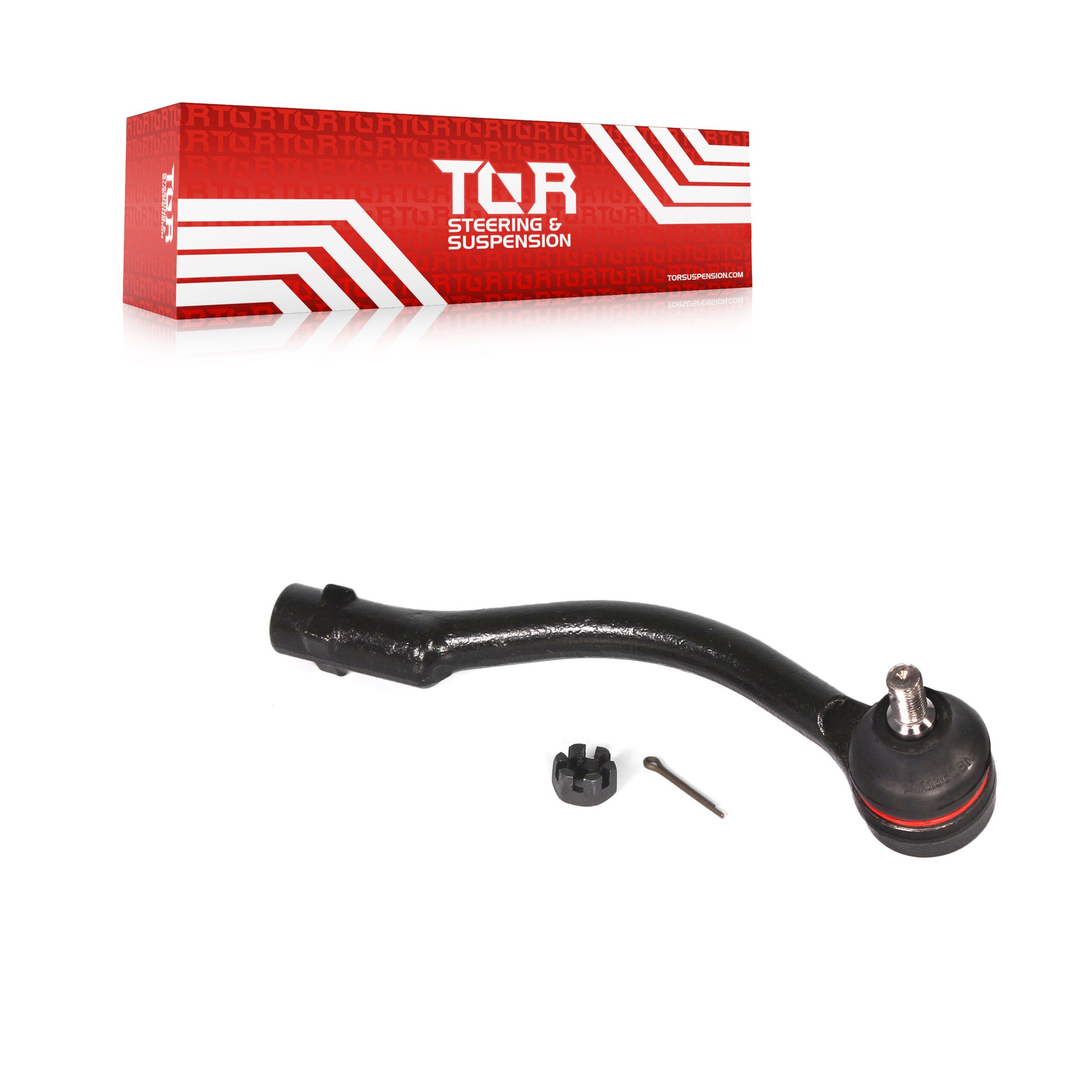 TOR TOR-ES801131 Steering Tie Rod End for 2012-2017 Kia Rio, Hyundai Accent - Front Right Outer