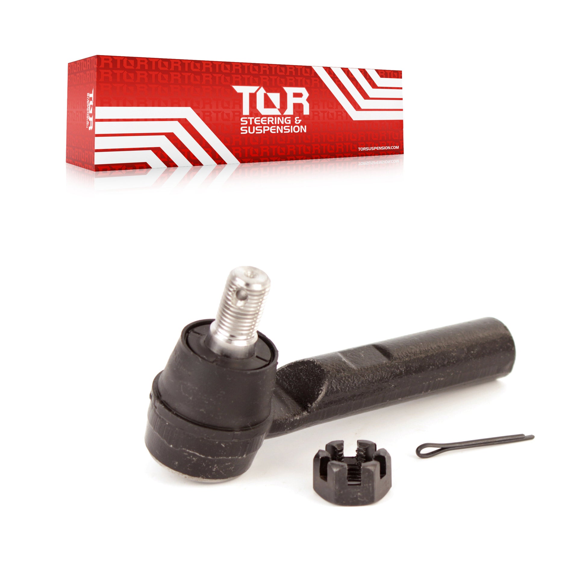 TOR TOR-ES80895 Steering Tie Rod End for 2005-2024 Toyota Tacoma, Lexus GX460, Toyota 4Runner - Front Outer
