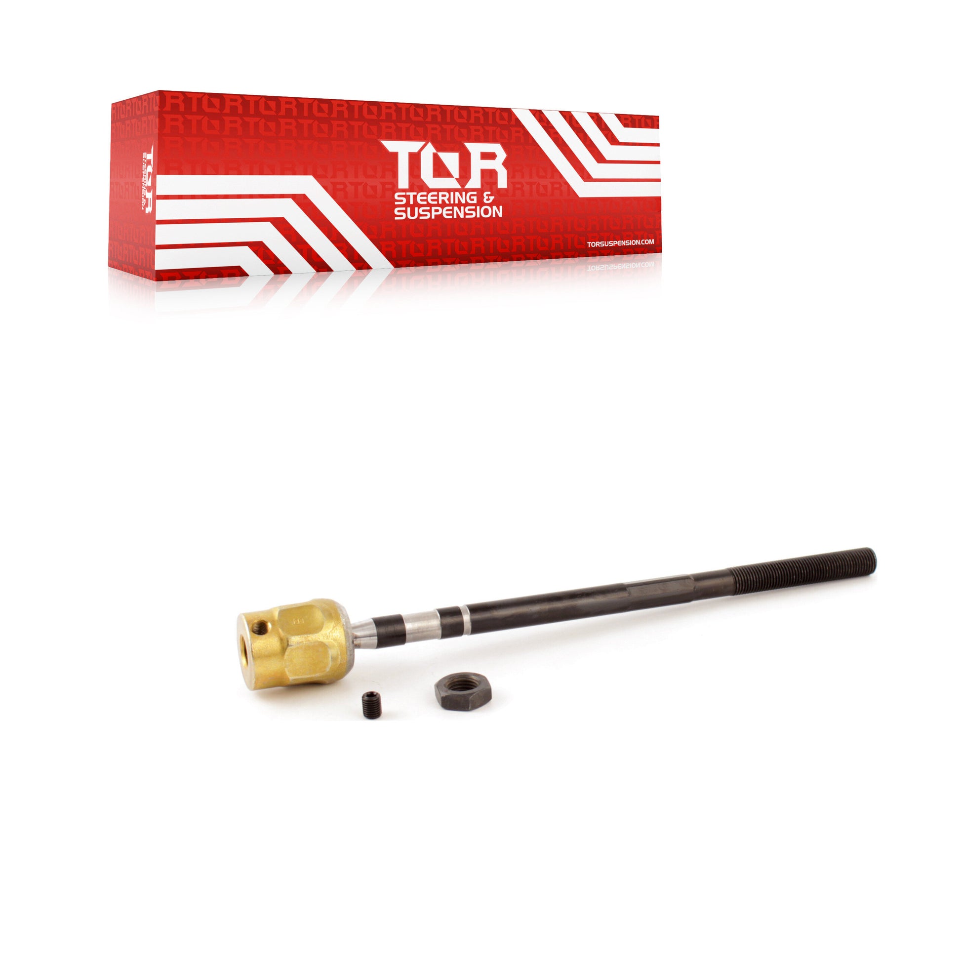 TOR TOR-EV128 Steering Tie Rod End for 1986-1995 Hyundai Scoupe, Chrysler LeBaron, Dodge Daytona - Front Inner