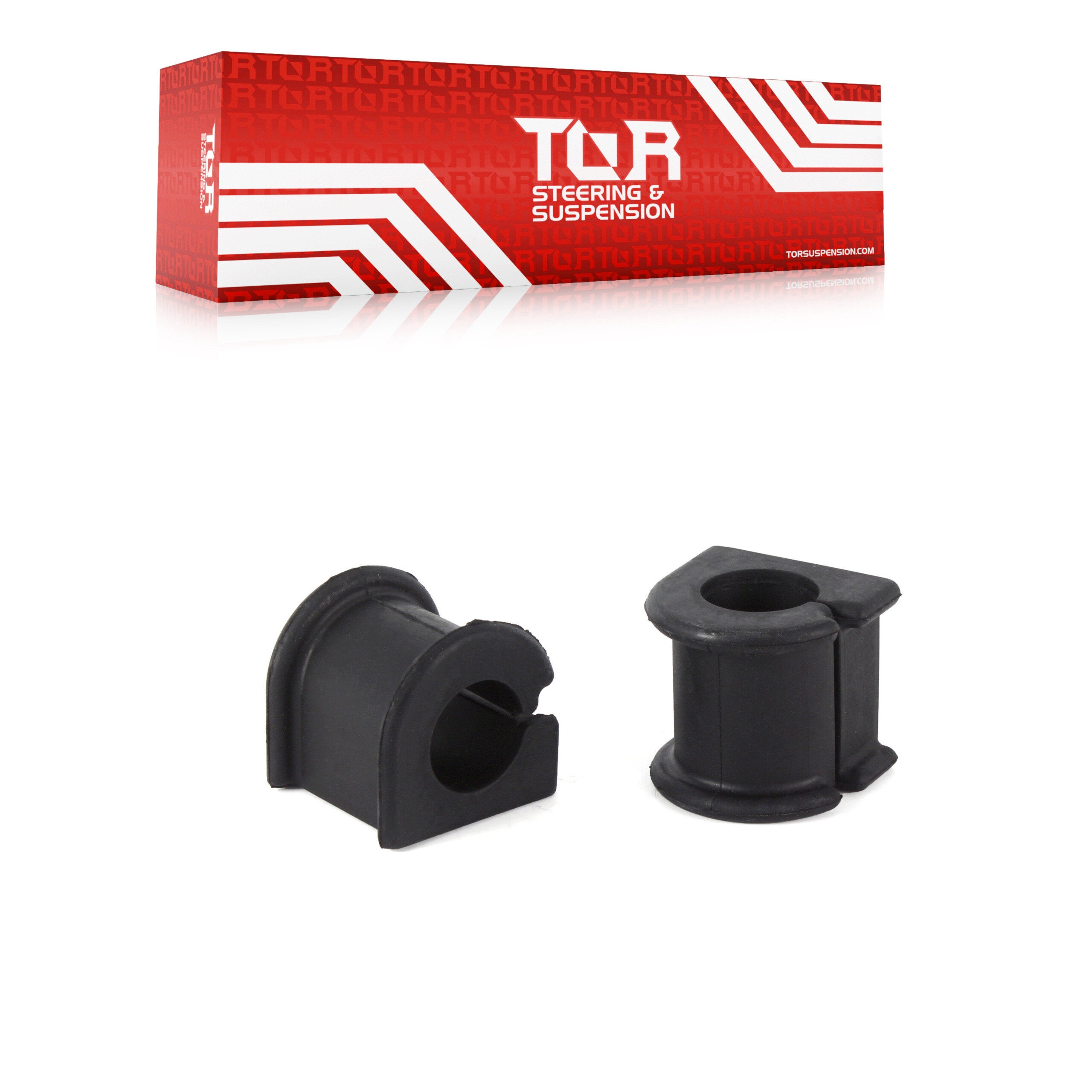 TOR TOR-K200146 Suspension Stabilizer Bar Bushing Kit for 2003-2019 Toyota Corolla, Toyota Corolla iM, Pontiac Vibe - Front To Frame