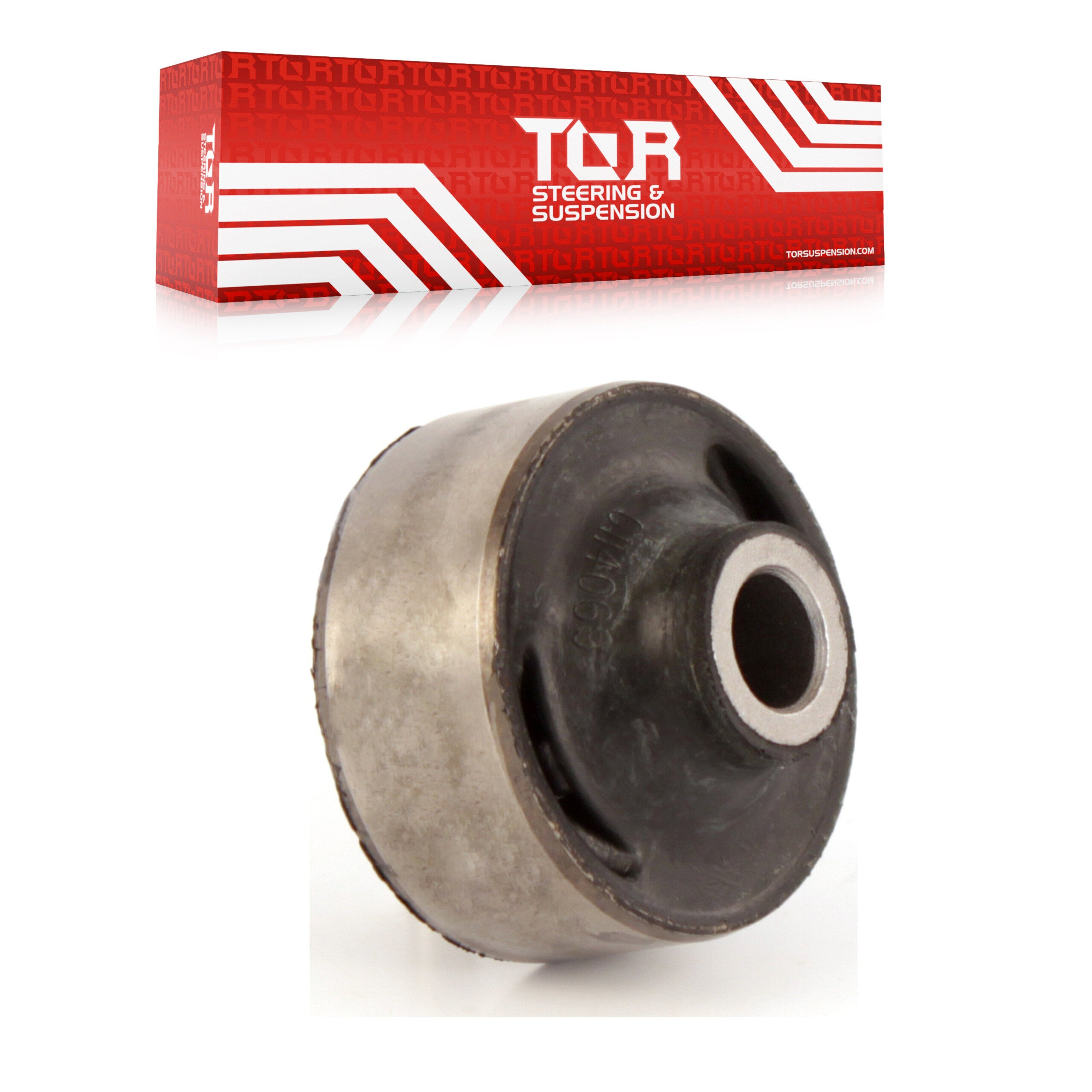 TOR TOR-K200254 Suspension Control Arm Bushing for 2002-2024 Mitsubishi Eclipse Cross, Mitsubishi Outlander PHEV, Jeep Compass - Front Lower Rearward