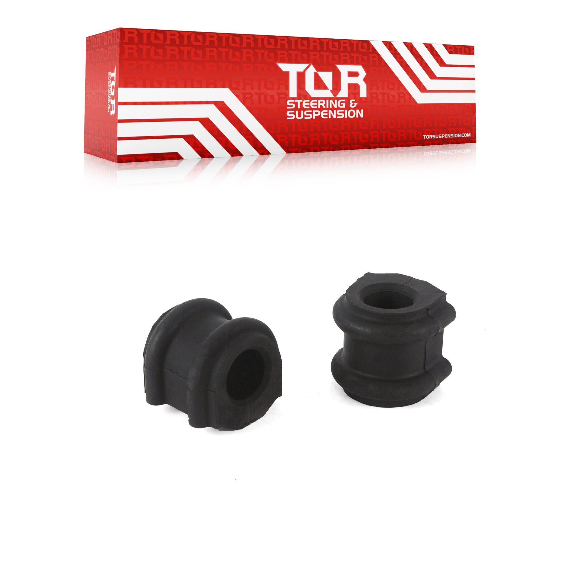 TOR TOR-K200280 Suspension Stabilizer Bar Bushing Kit for 2006-2014 Kia Sedona, Kia Sorento, Hyundai Genesis Coupe - Front To Frame