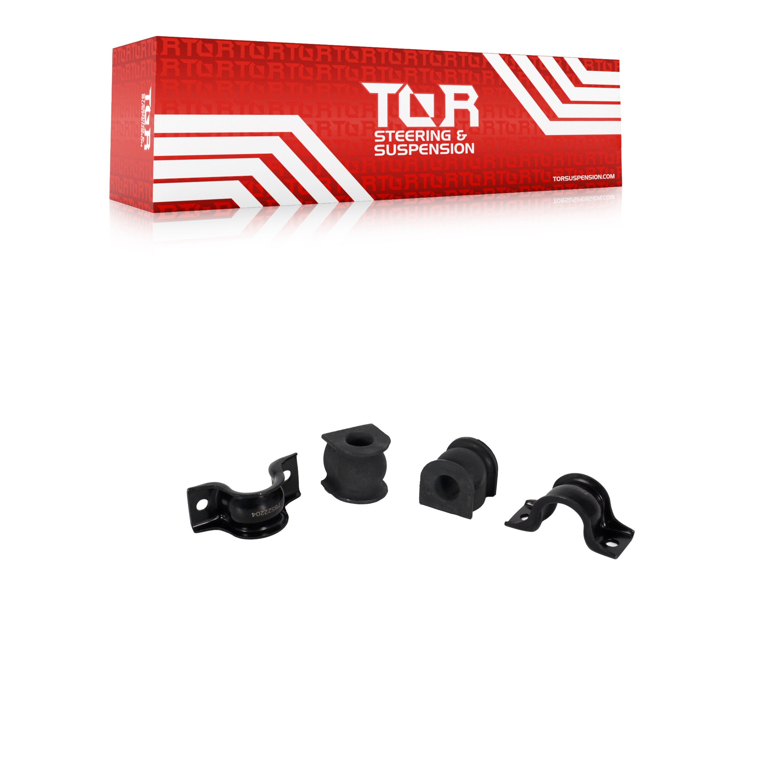 TOR TOR-K200519 Suspension Stabilizer Bar Bushing Kit for 2007-2016 Acura RDX, Honda CR-V - Front To Frame