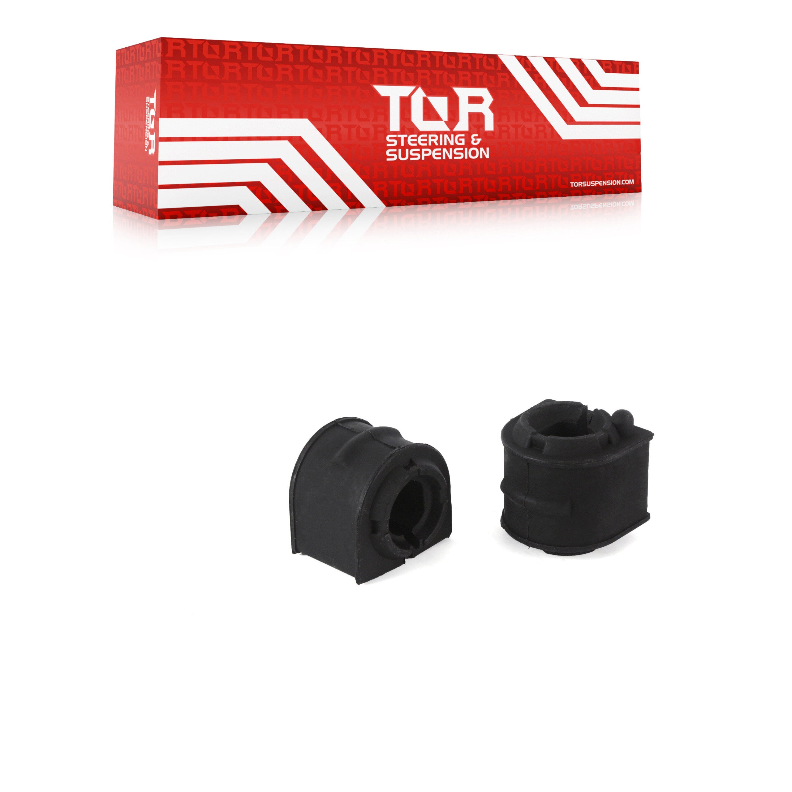 TOR TOR-K200628 Suspension Stabilizer Bar Bushing Kit for 2004-2017 Mazda 5, Mazda 3 Sport, Mazda 3 - Front To Frame