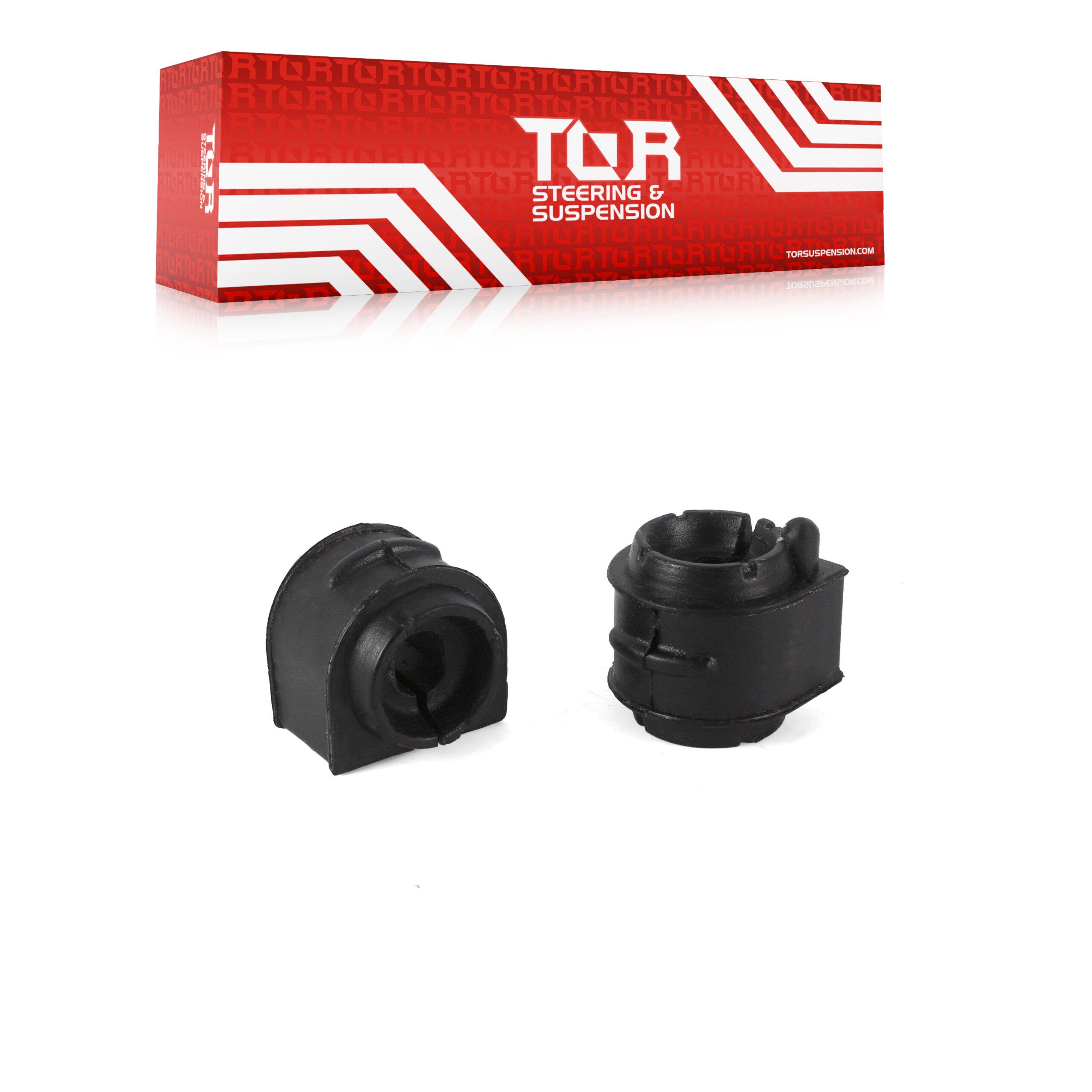 TOR TOR-K200808 Suspension Stabilizer Bar Bushing Kit for 2004-2017 Mazda 3, Mazda 5, Mazda 3 Sport - Rear To Frame