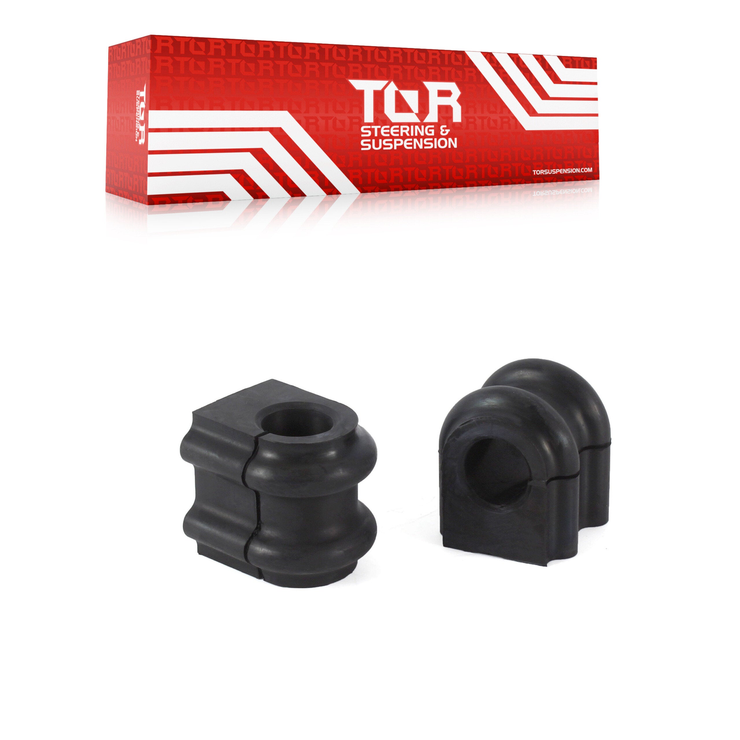 TOR TOR-K200903 Suspension Stabilizer Bar Bushing Kit for 2006-2011 Hyundai Accent, Kia Rio, Kia Rio5 - Front To Frame