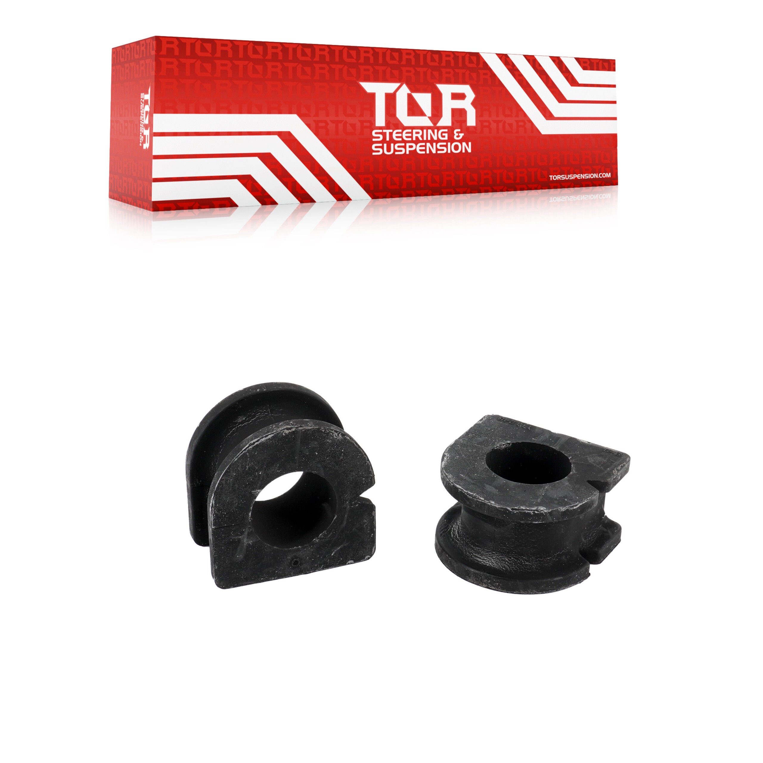 TOR TOR-K201177 Suspension Stabilizer Bar Bushing Kit for 1980-2025 Chevrolet Express 4500, GMC Savana 4500, Chevrolet Express 2500 - Front To Frame, Rear To Frame, Front To Control Arm