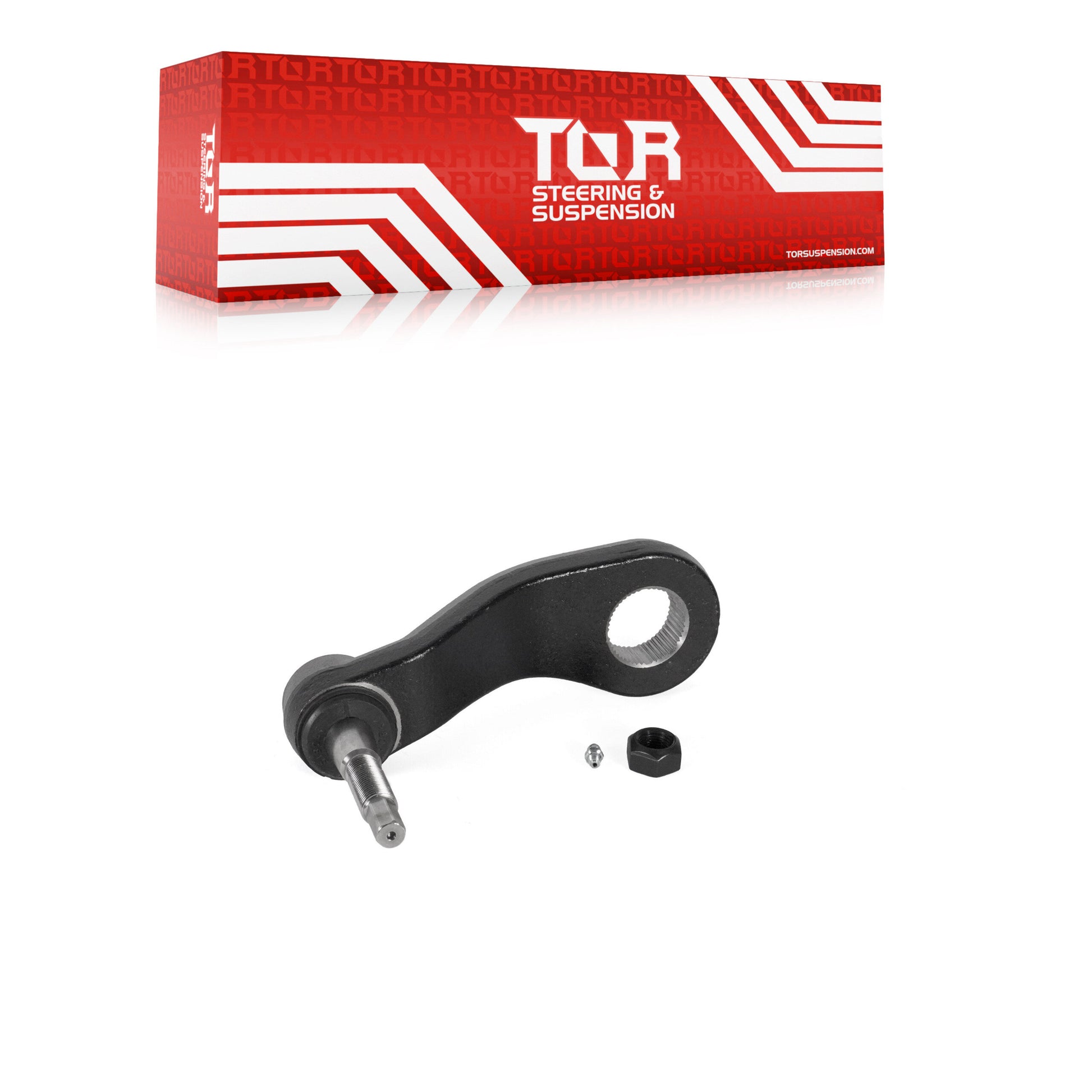 TOR TOR-K440019 Steering Pitman Arm for 2011-2019 Chevrolet Silverado 2500 HD, Chevrolet Silverado 3500 HD, GMC Sierra 2500 HD - Front