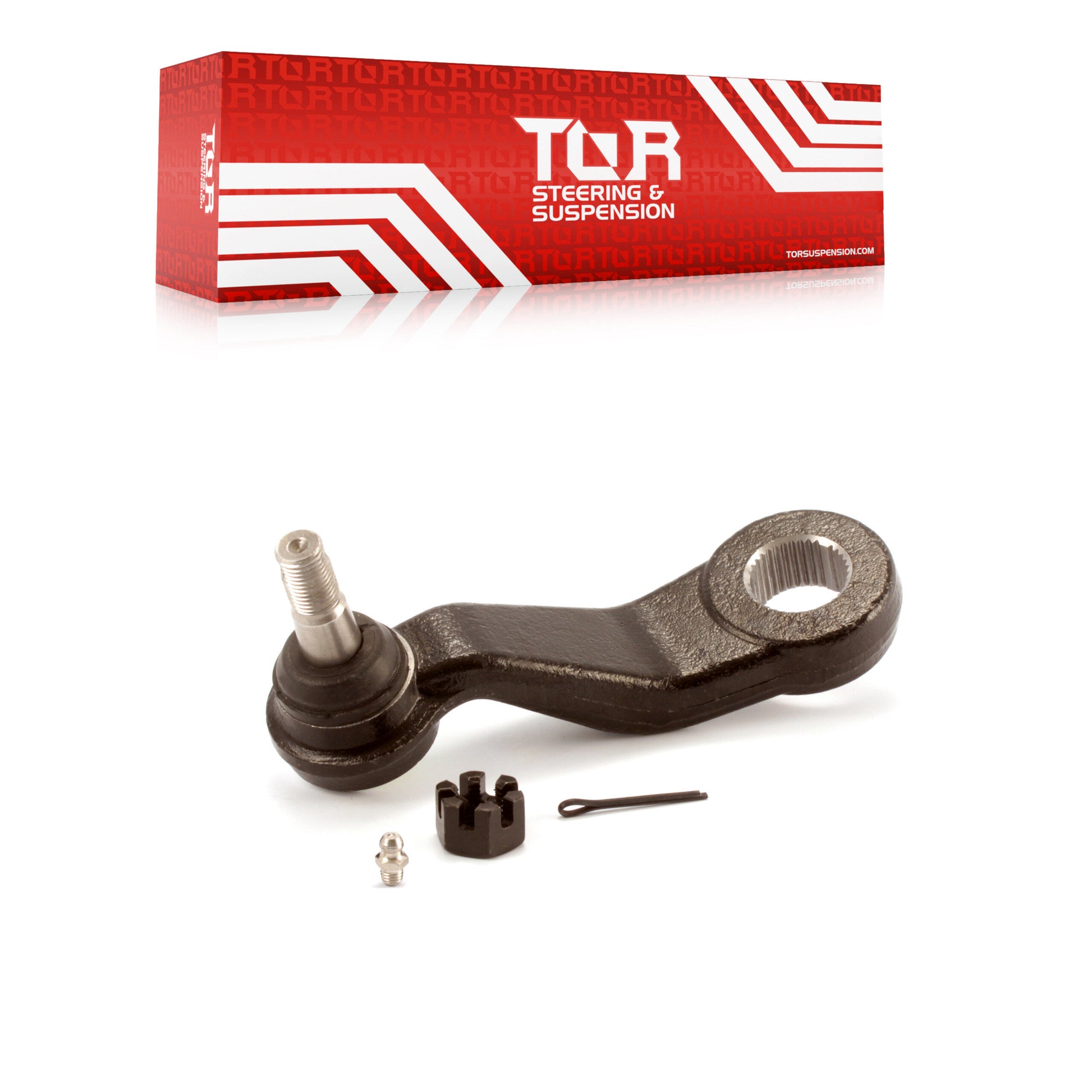 TOR TOR-K6654 Steering Pitman Arm for 1999-2022 Chevrolet Express 2500, Chevrolet Express 3500, Chevrolet Express 4500 - Front