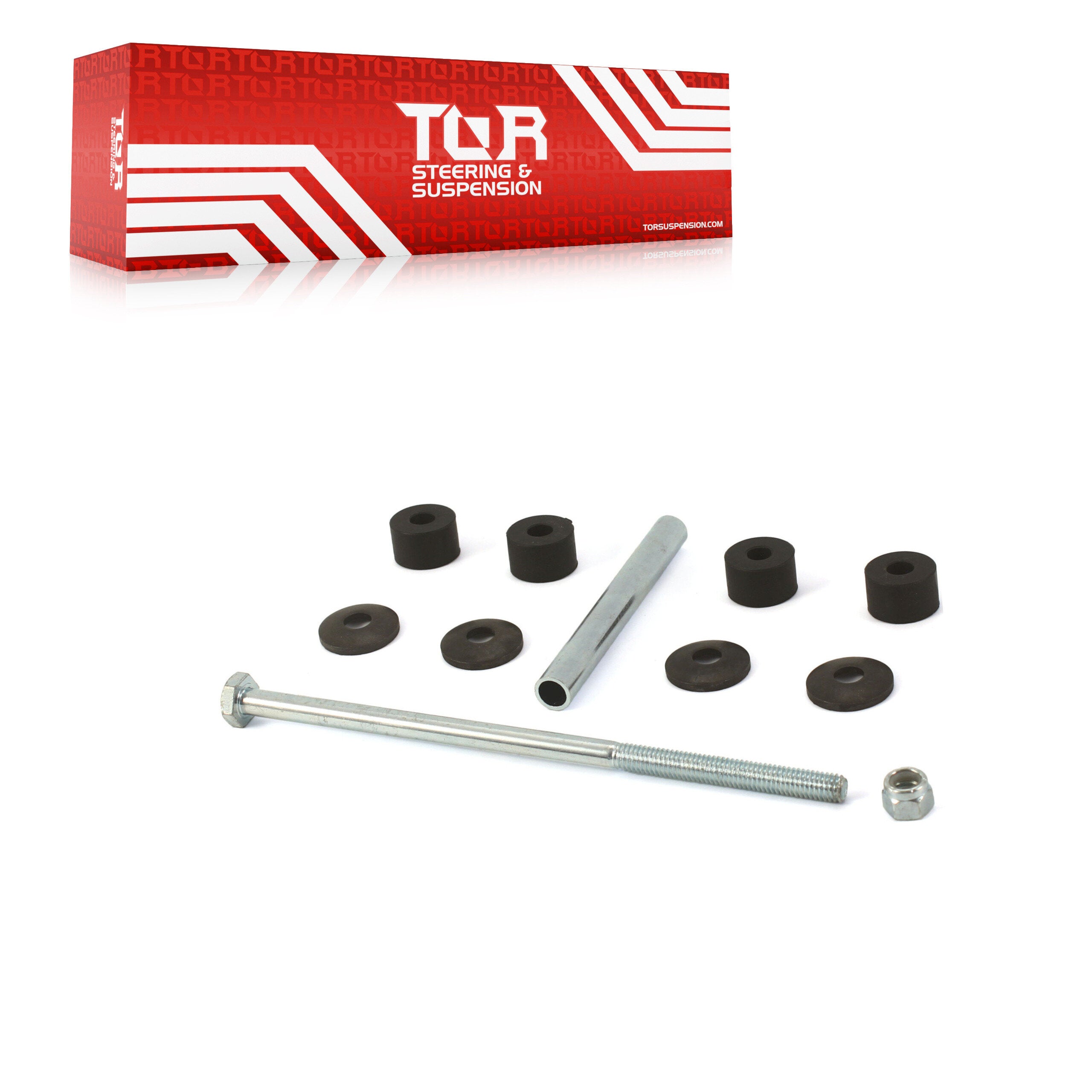 TOR TOR-K700539 Suspension Stabilizer Bar Link Kit for 1980-2025 Chevrolet Express 4500, GMC Savana 4500, Chevrolet Silverado 1500 Classic - Front