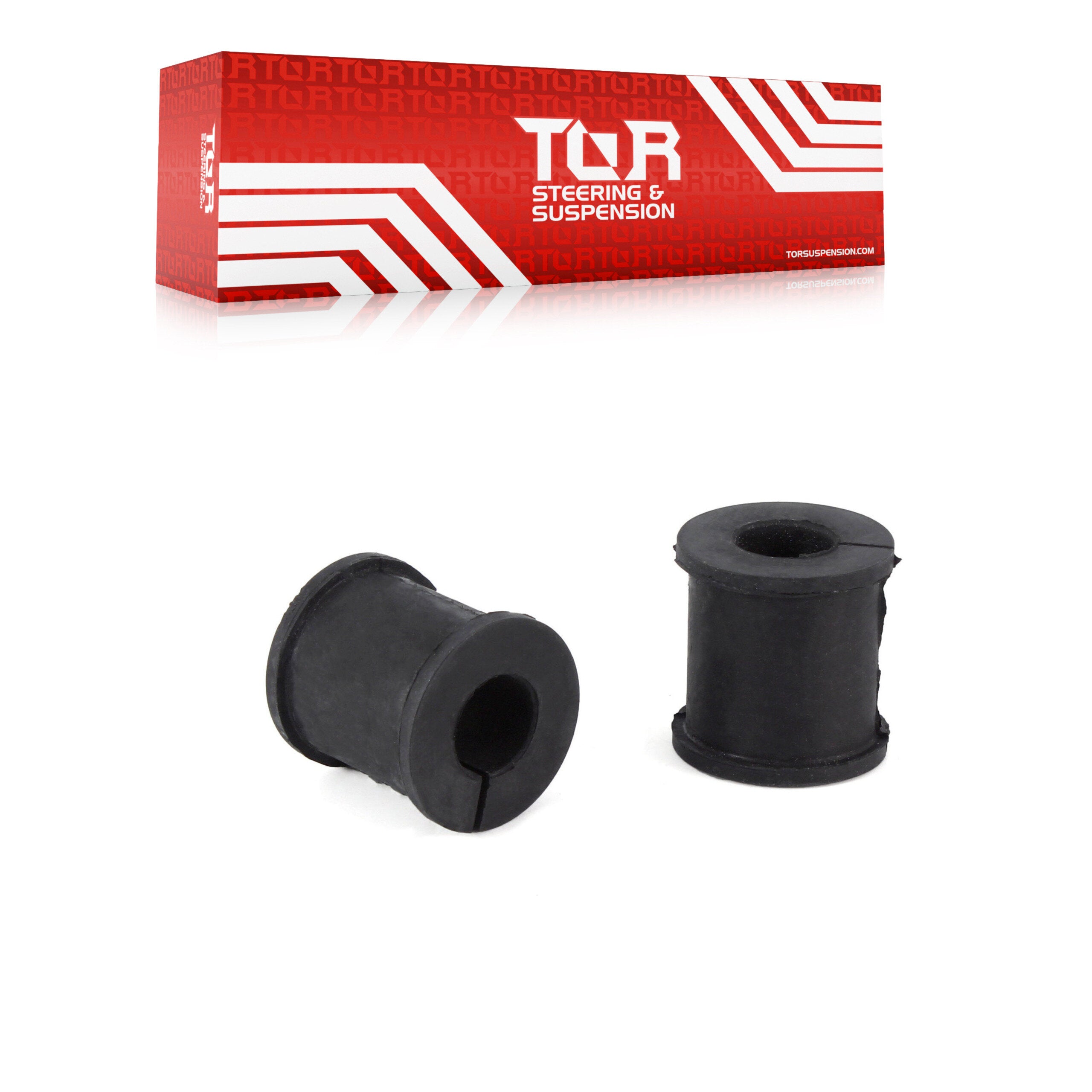 TOR TOR-K90522 Suspension Stabilizer Bar Bushing Kit for 2001-2016 Toyota Venza, Lexus RX350, Toyota Highlander - Rear To Frame