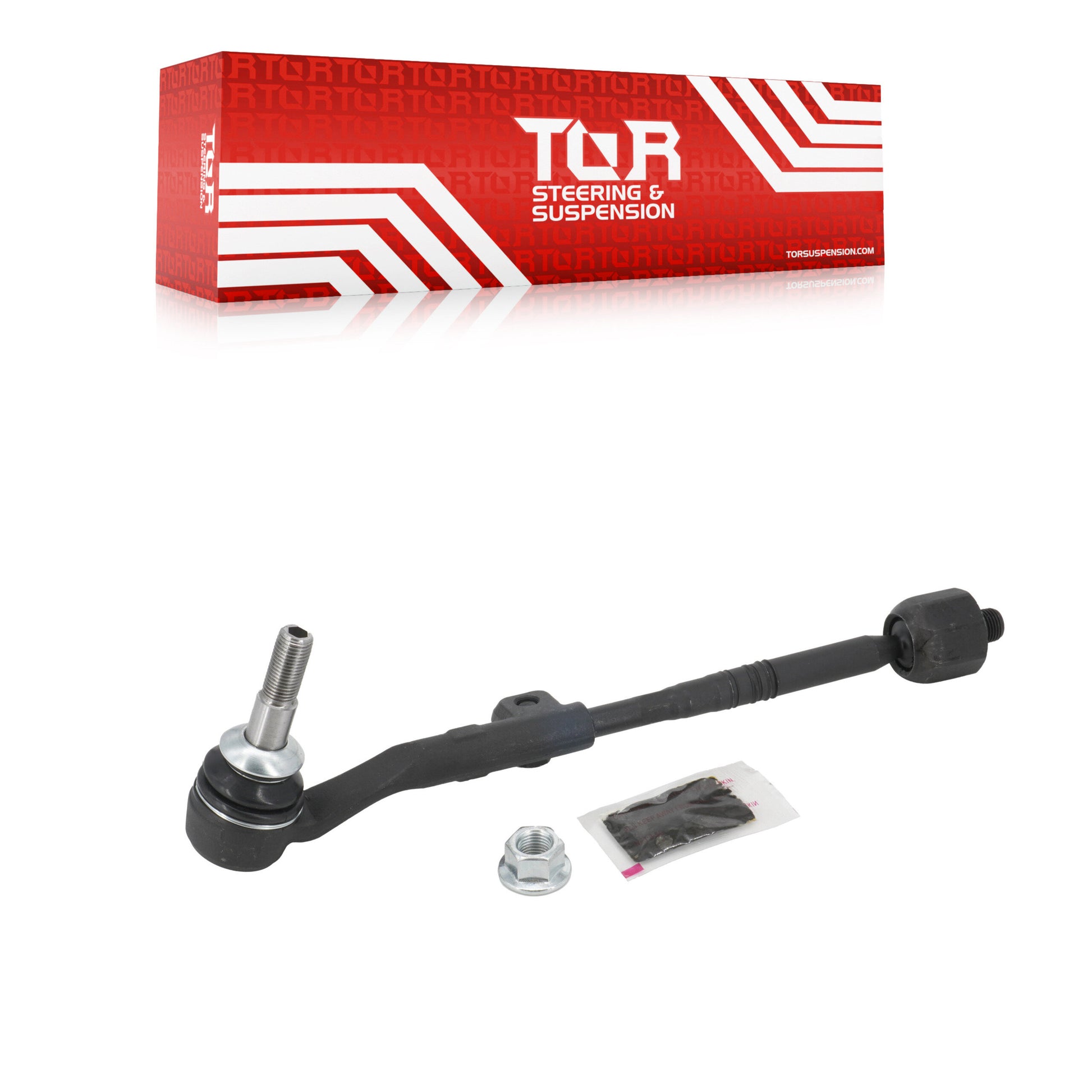 TOR TOR-TC8600 Steering Tie Rod End Assembly for 2013-2021 BMW 330i xDrive, BMW 230i xDrive, BMW 330i GT xDrive - Front Left